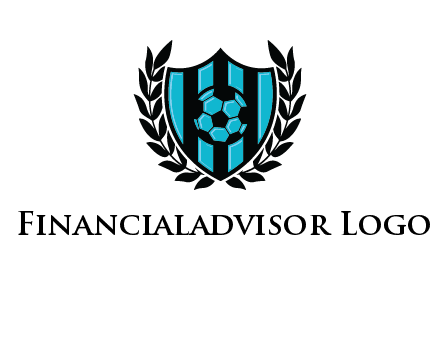shield in football team logo