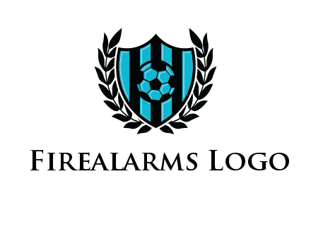 shield in football team logo