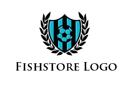shield in football team logo