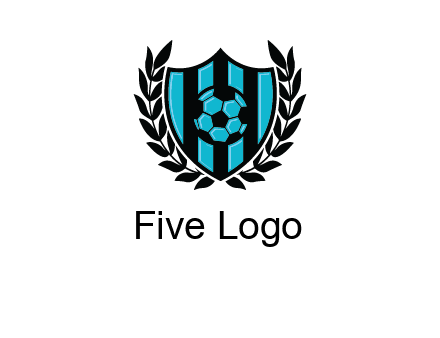 shield in football team logo