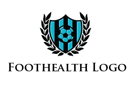 shield in football team logo