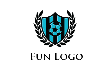 shield in football team logo