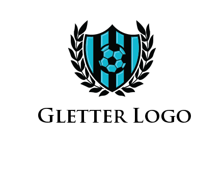 shield in football team logo