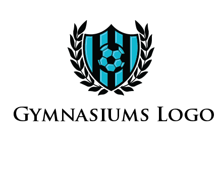 shield in football team logo