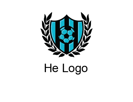 shield in football team logo