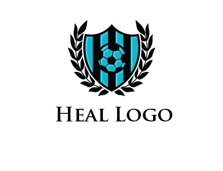 shield in football team logo
