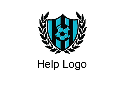 shield in football team logo