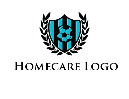 shield in football team logo