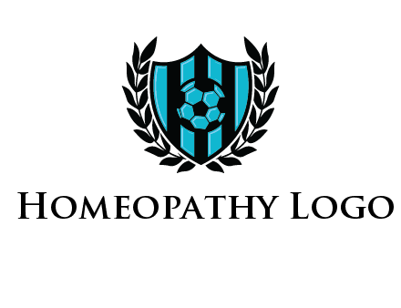 shield in football team logo