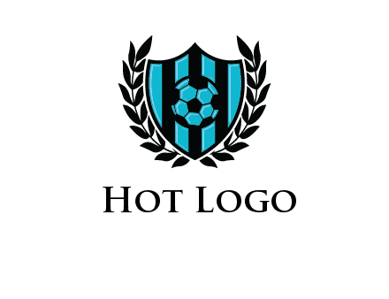 shield in football team logo