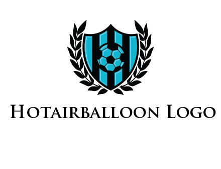 shield in football team logo