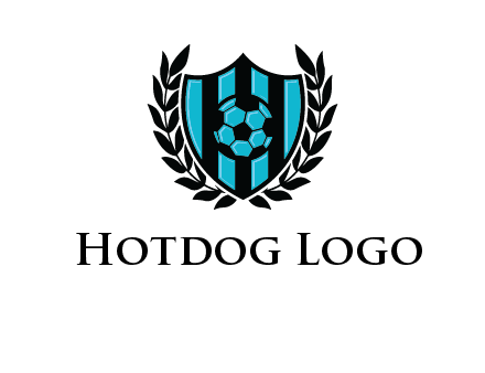 shield in football team logo