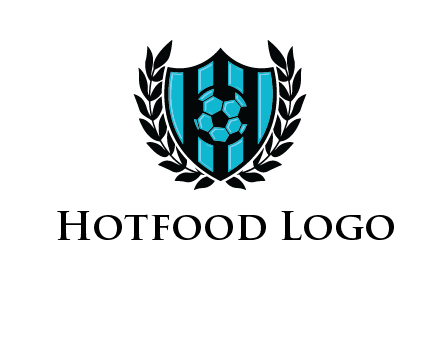 shield in football team logo
