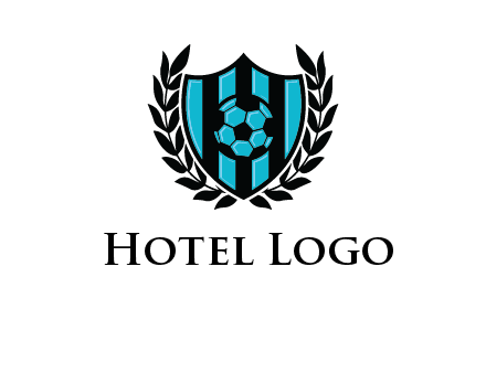 shield in football team logo