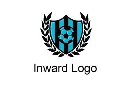 shield in football team logo