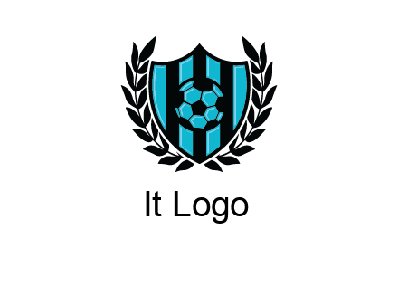 shield in football team logo