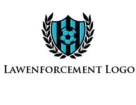 shield in football team logo