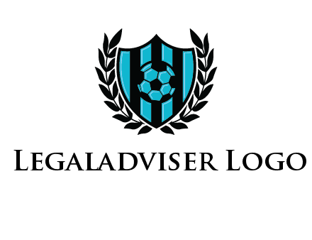 shield in football team logo