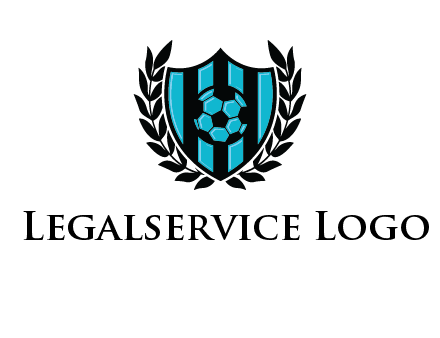 shield in football team logo