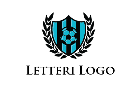 shield in football team logo