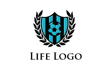 shield in football team logo