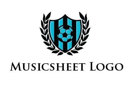 shield in football team logo