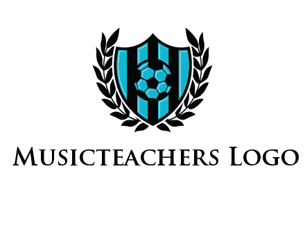 shield in football team logo