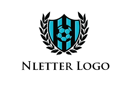 shield in football team logo