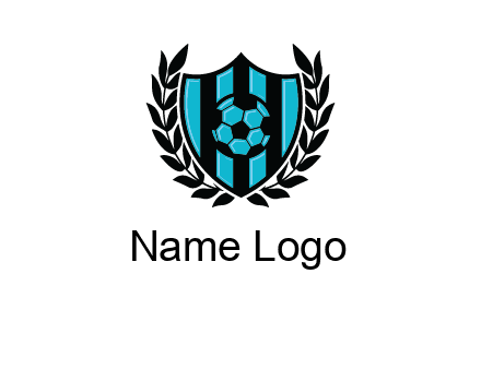 shield in football team logo