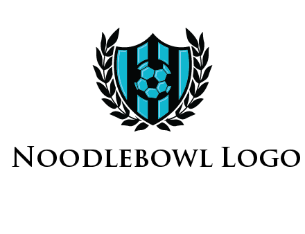 shield in football team logo