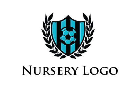 shield in football team logo