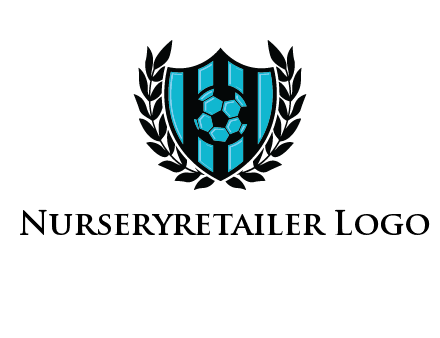 shield in football team logo