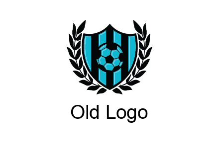 shield in football team logo