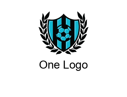 shield in football team logo