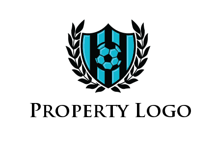 shield in football team logo