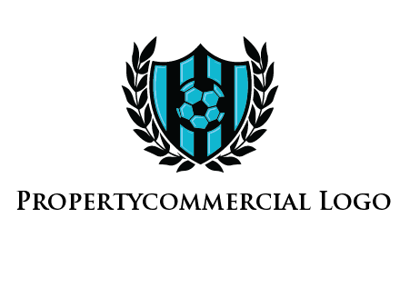 shield in football team logo