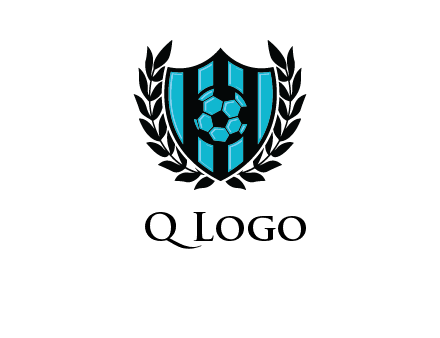 shield in football team logo