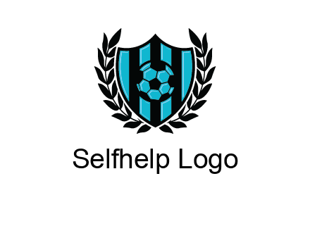 shield in football team logo