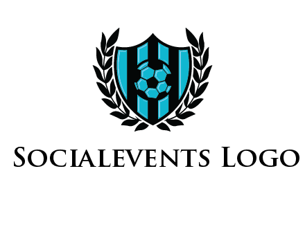 shield in football team logo