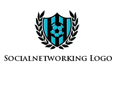 shield in football team logo
