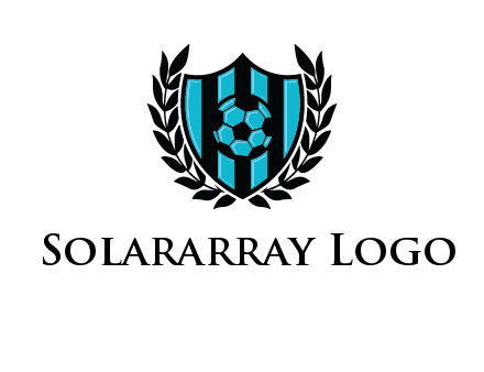 shield in football team logo