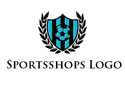 shield in football team logo