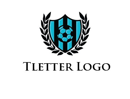 shield in football team logo