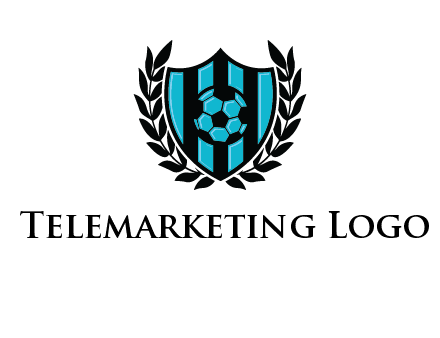 shield in football team logo