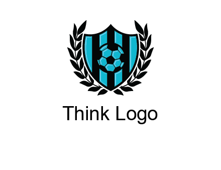 shield in football team logo