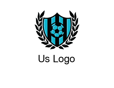 shield in football team logo