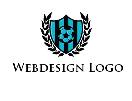 shield in football team logo