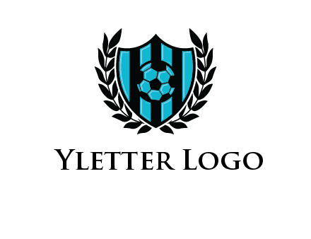 shield in football team logo