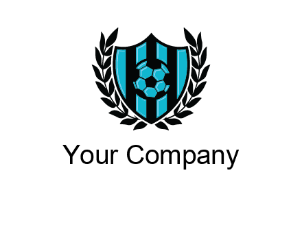 shield in football team logo