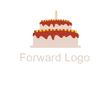 double layer cake logo